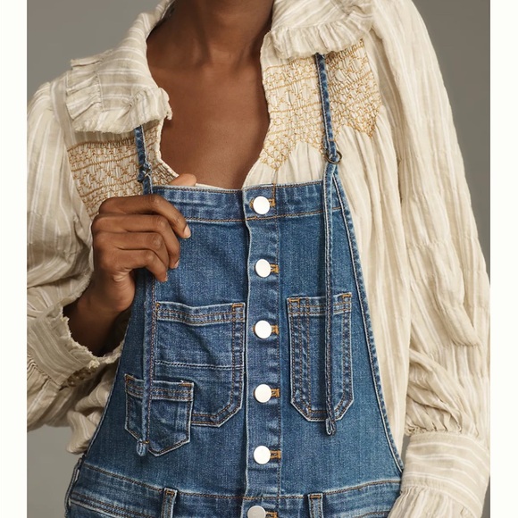 Pilcro Painter Denim Overalls - Picture 6 of 6